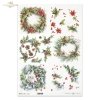 zimowe wianki*winter garlands*Wintergirlanden*guirnaldas de invierno